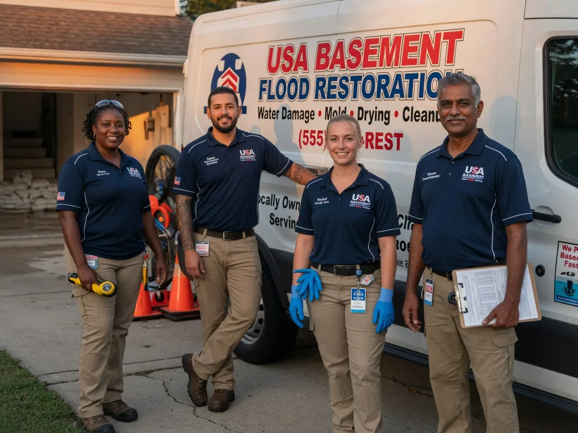 Basement Flood Cleanup company in Centuria, WI