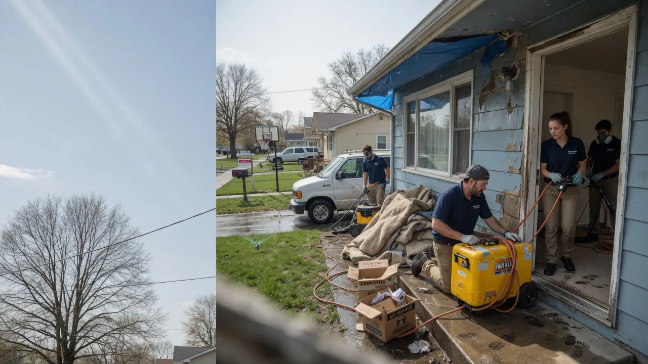 Basement Flood Cleanup in Centuria, WI near me